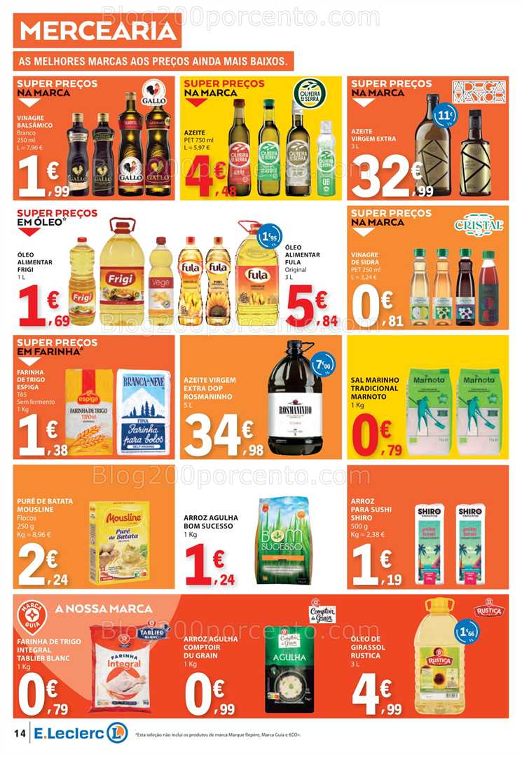 Antevisão Folheto E-LECLERC Promoções de 29 janeiro a 4 fevereiro