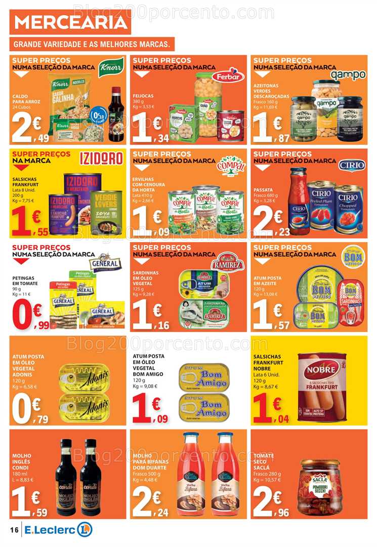 Antevisão Folheto E-LECLERC Promoções de 29 janeiro a 4 fevereiro