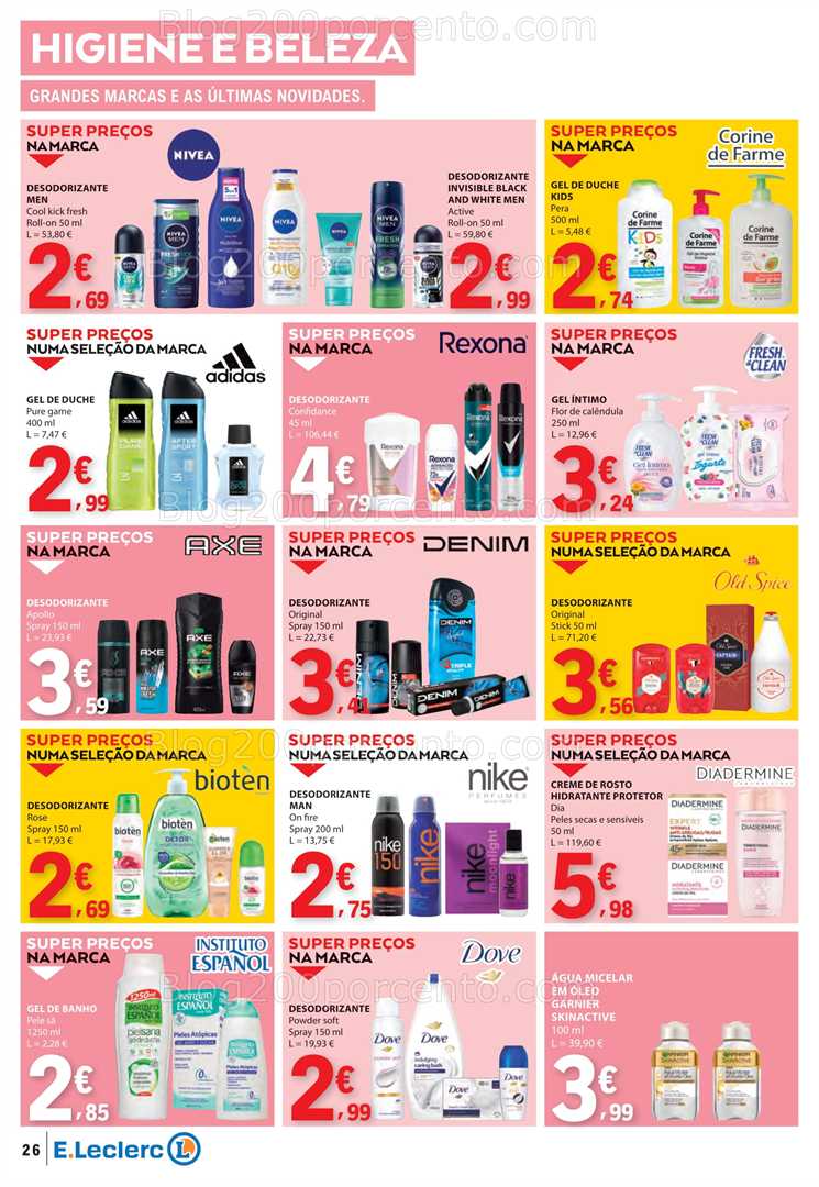 Antevisão Folheto E-LECLERC Promoções de 29 janeiro a 4 fevereiro