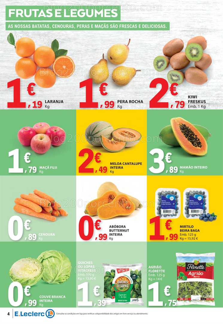 Antevisão Folheto E-LECLERC Promoções de 8 a 14 janeiro