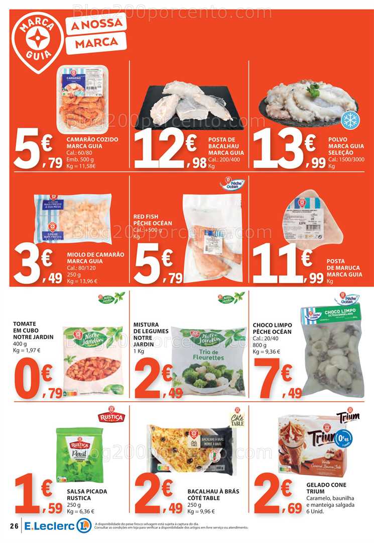 Antevisão Folheto E-LECLERC Promoções de 8 a 14 janeiro