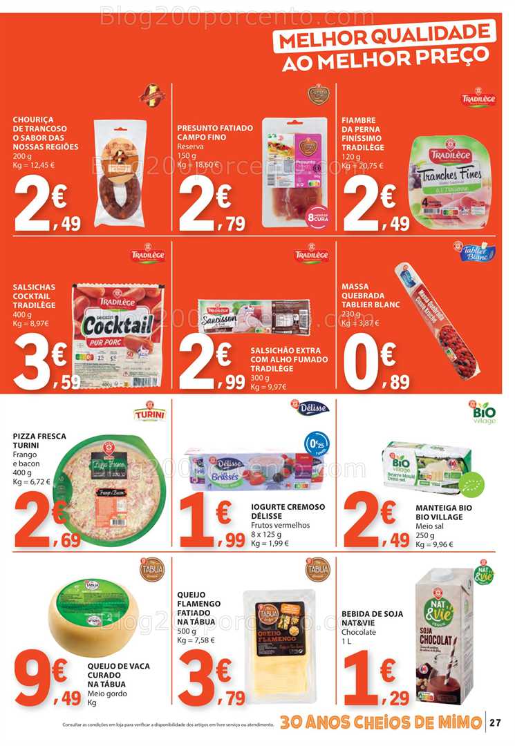 Antevisão Folheto E-LECLERC Promoções de 8 a 14 janeiro