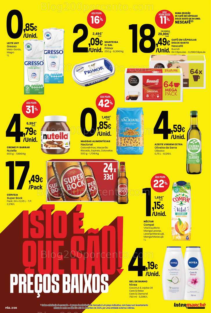 Antevisão Folheto INTERMARCHÉ Contact Promoções de 29 janeiro a 4 fevereiro