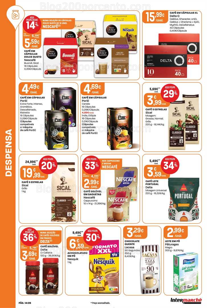 Antevisão Folheto INTERMARCHÉ Contact Promoções de 29 janeiro a 4 fevereiro