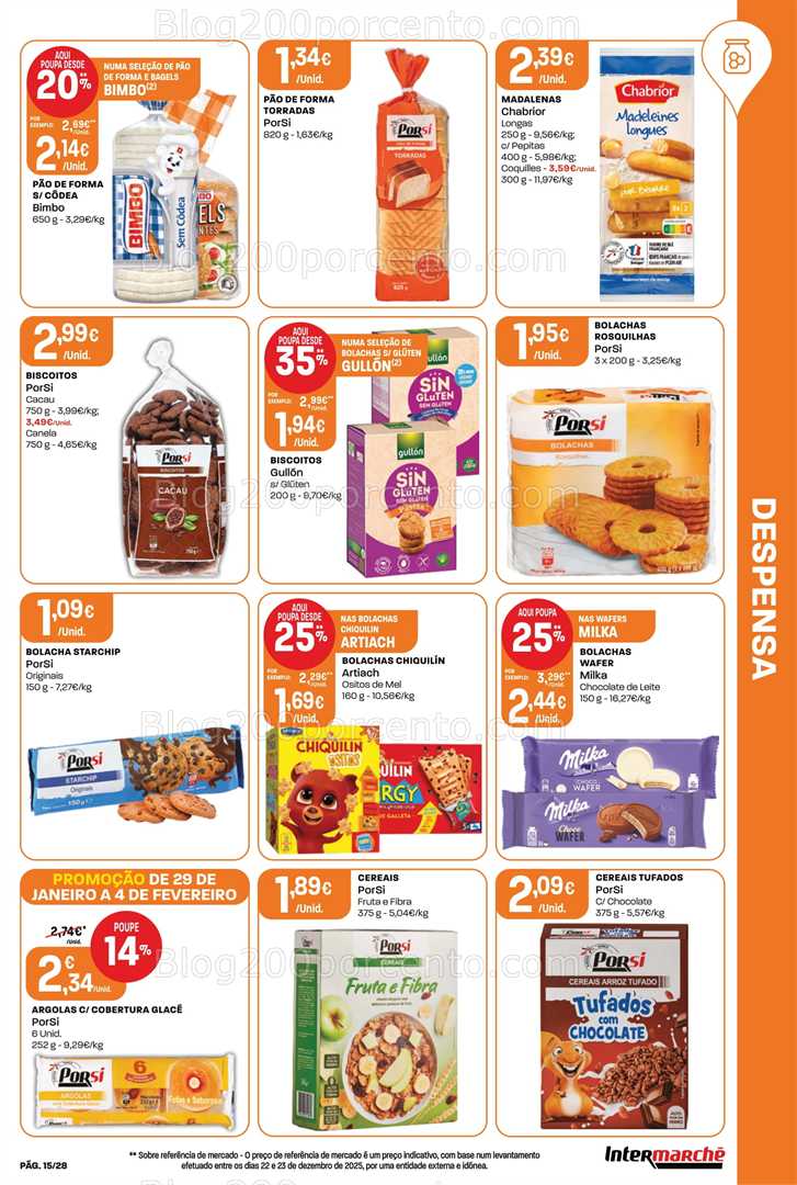 Antevisão Folheto INTERMARCHÉ Contact Promoções de 29 janeiro a 4 fevereiro