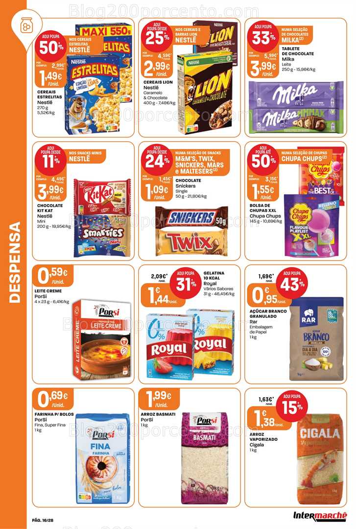 Antevisão Folheto INTERMARCHÉ Contact Promoções de 29 janeiro a 4 fevereiro