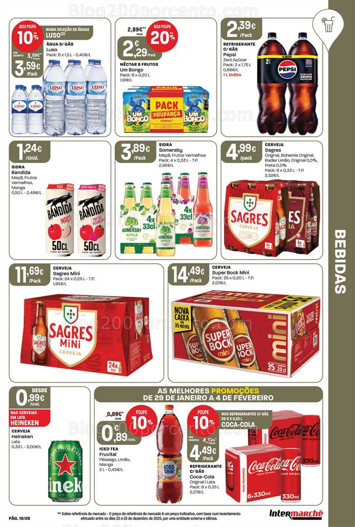 Antevisão Folheto INTERMARCHÉ Contact Promoções de 29 janeiro a 4 fevereiro