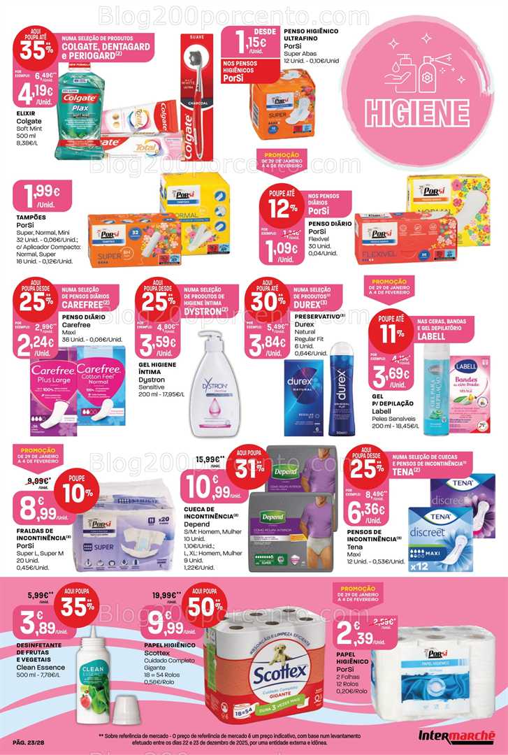 Antevisão Folheto INTERMARCHÉ Contact Promoções de 29 janeiro a 4 fevereiro