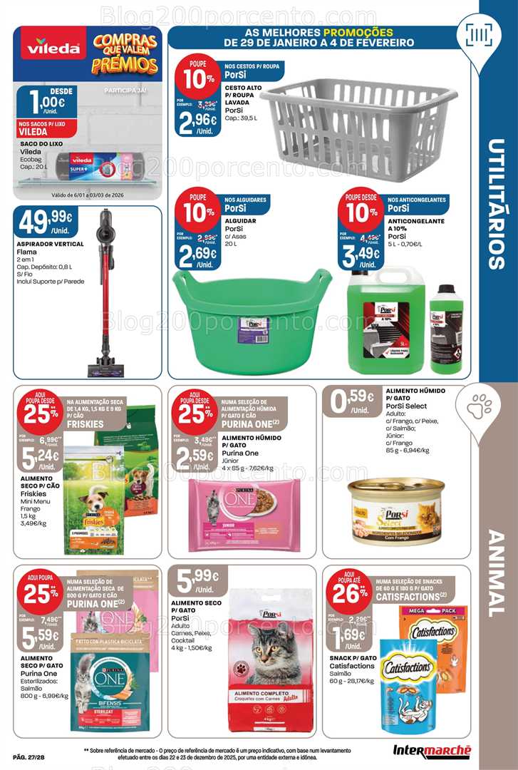 Antevisão Folheto INTERMARCHÉ Contact Promoções de 29 janeiro a 4 fevereiro
