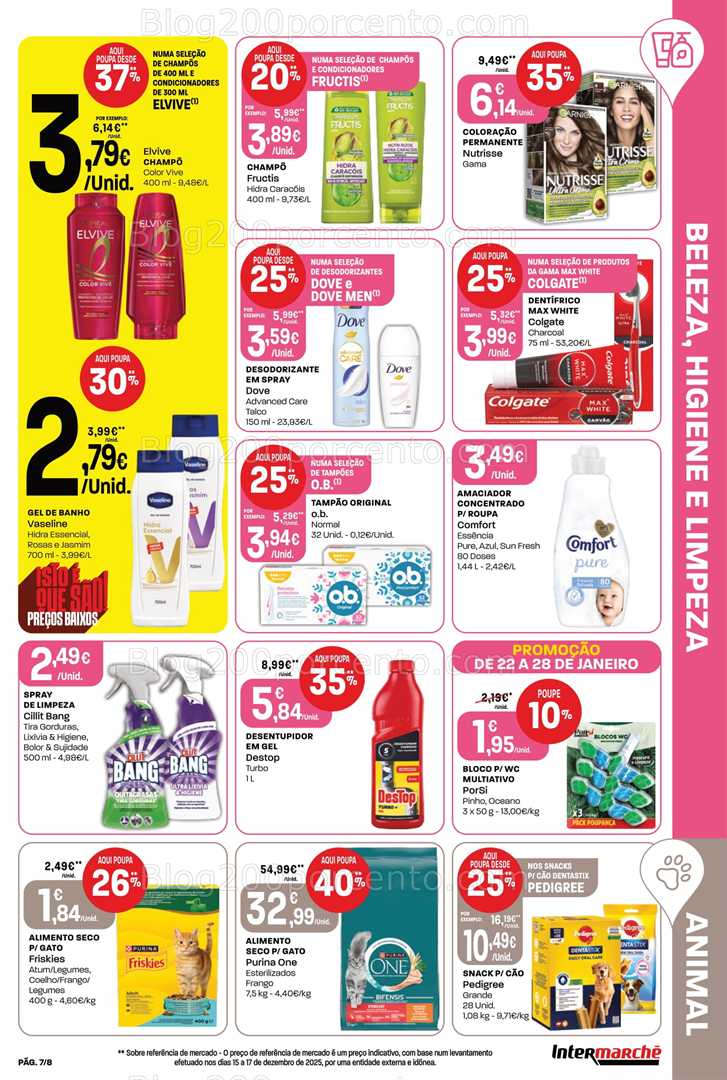Antevisão Folheto INTERMARCHÉ Mini Promoções de 22 a 28 janeiro