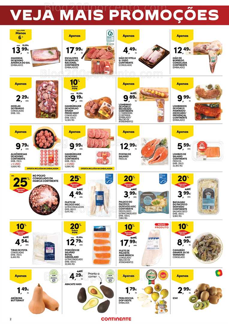Antevisão Folheto CONTINENTE Promoções Fim de Semana - 30 janeiro a 2 fevereiro - Edição Digital