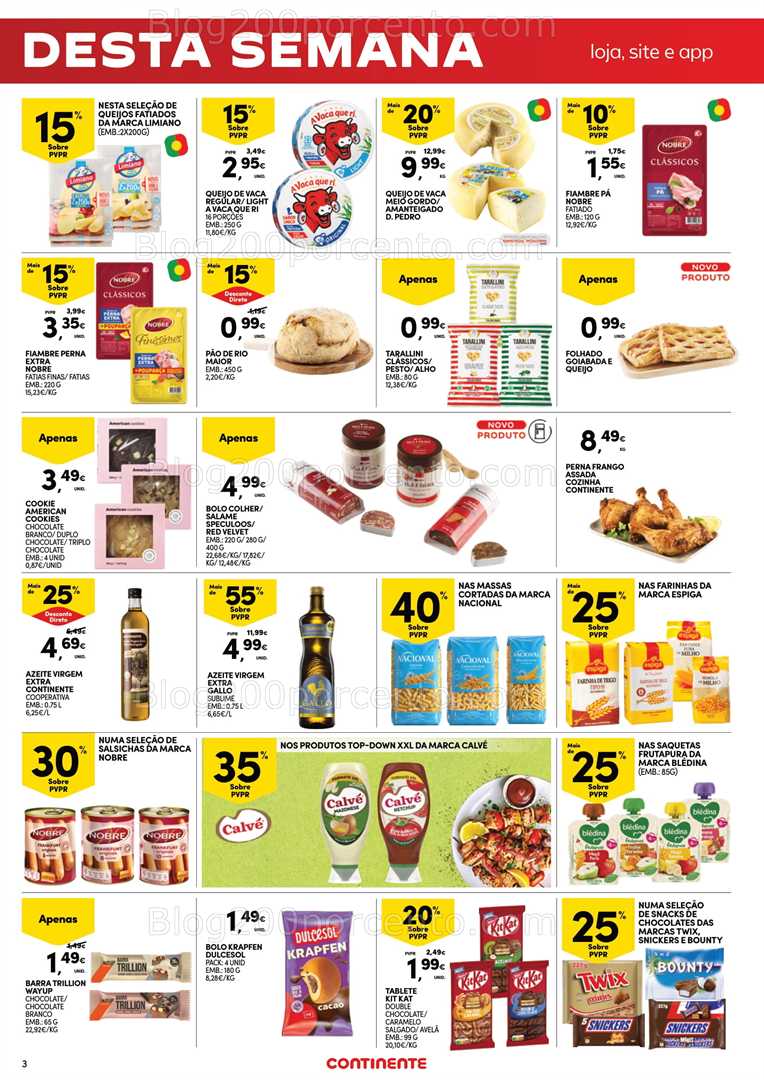Antevisão Folheto CONTINENTE Promoções Fim de Semana - 30 janeiro a 2 fevereiro - Edição Digital