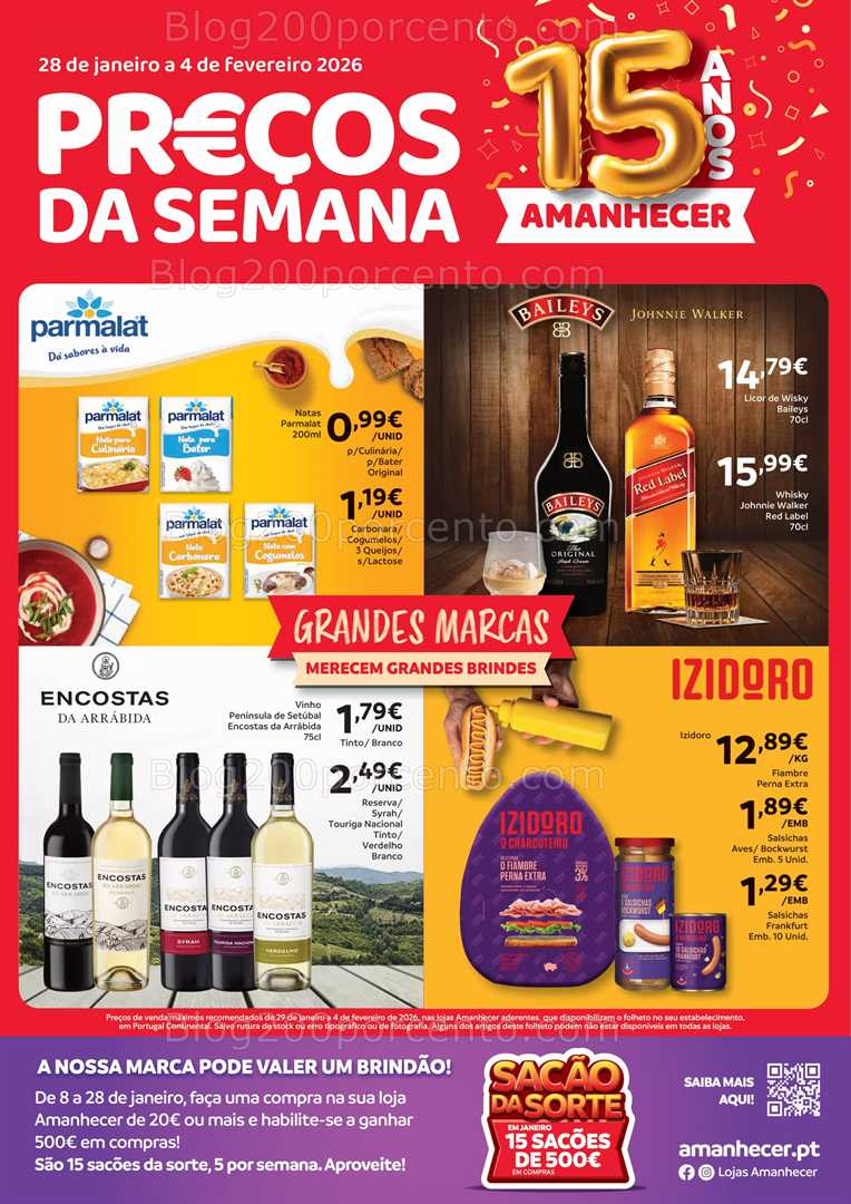 Antevisão Folheto AMANHECER Promoções de 28 janeiro a 4 fevereiro