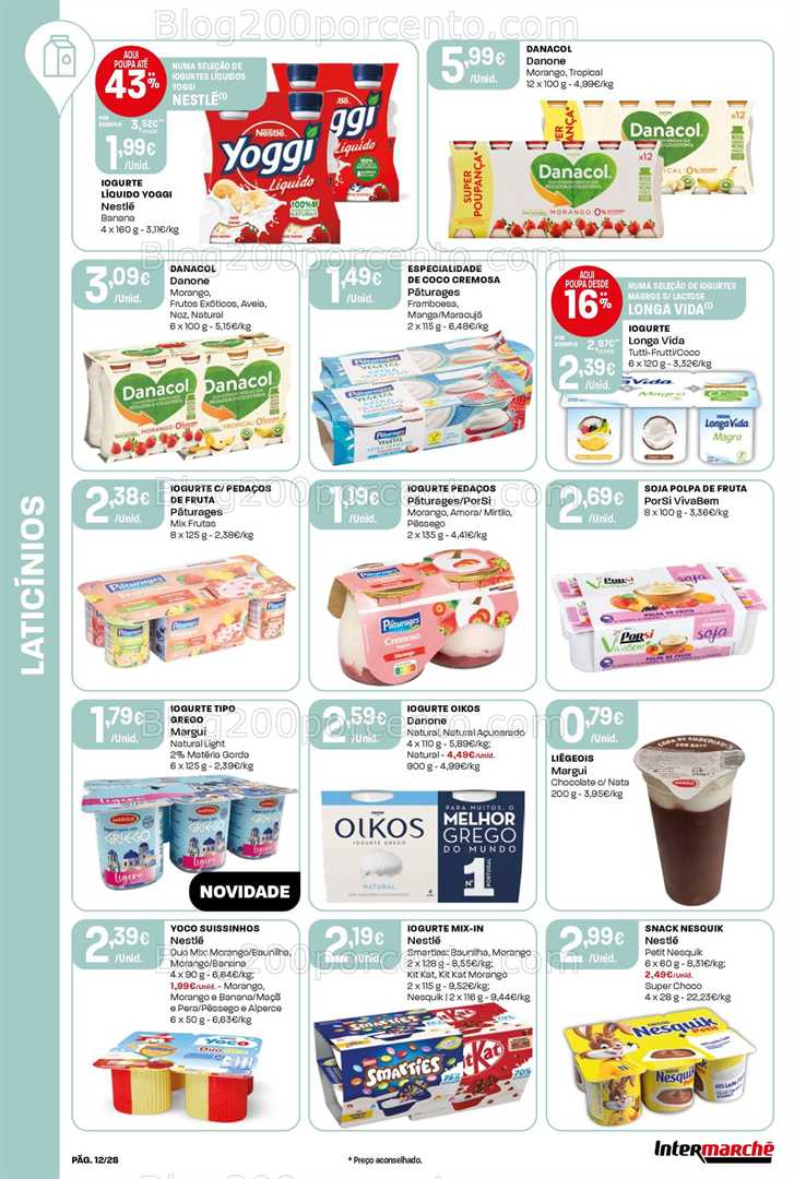 Antevisão Folheto INTERMARCHÉ Contact Promoções de 22 a 28 janeiro