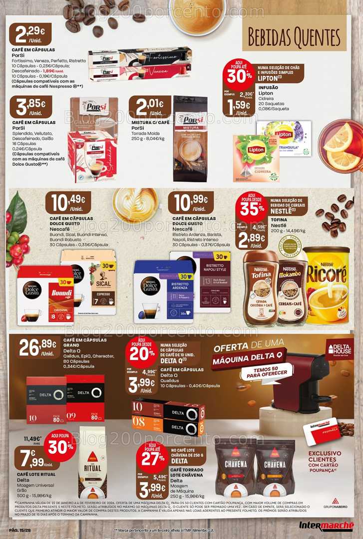 Antevisão Folheto INTERMARCHÉ Contact Promoções de 22 a 28 janeiro