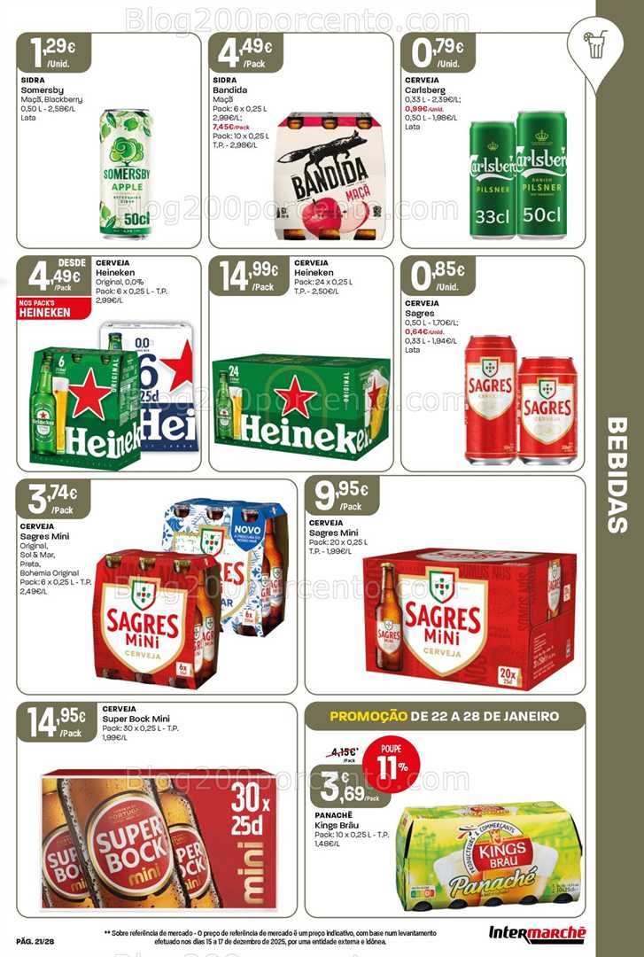 Antevisão Folheto INTERMARCHÉ Contact Promoções de 22 a 28 janeiro