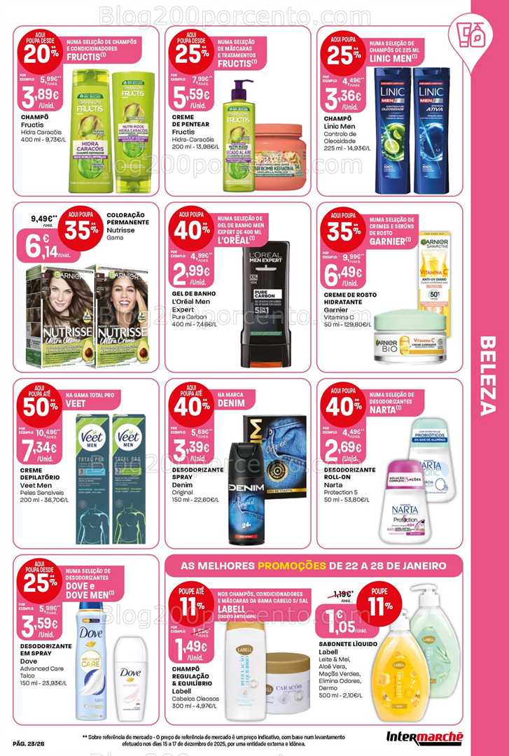 Antevisão Folheto INTERMARCHÉ Contact Promoções de 22 a 28 janeiro