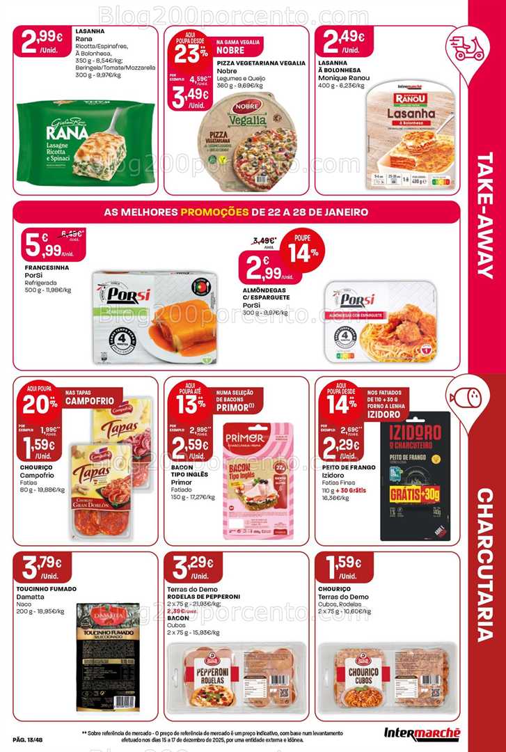 Antevisão Folheto INTERMARCHÉ Super Promoções de 22 a 28 janeiro