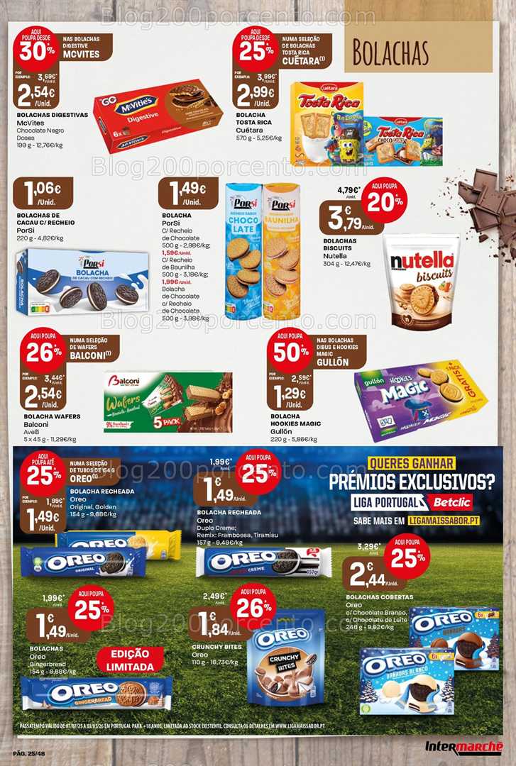Antevisão Folheto INTERMARCHÉ Super Promoções de 22 a 28 janeiro