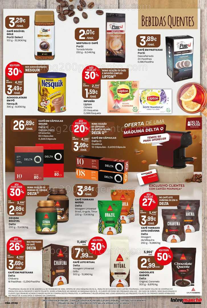 Antevisão Folheto INTERMARCHÉ Super Promoções de 22 a 28 janeiro