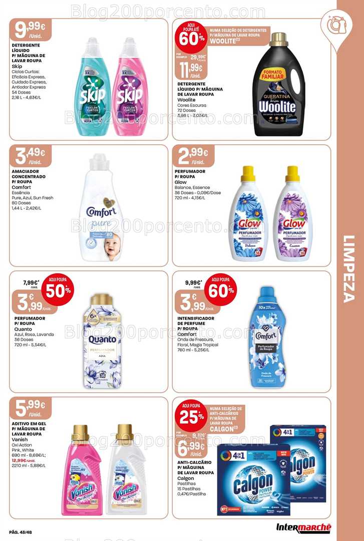 Antevisão Folheto INTERMARCHÉ Super Promoções de 22 a 28 janeiro