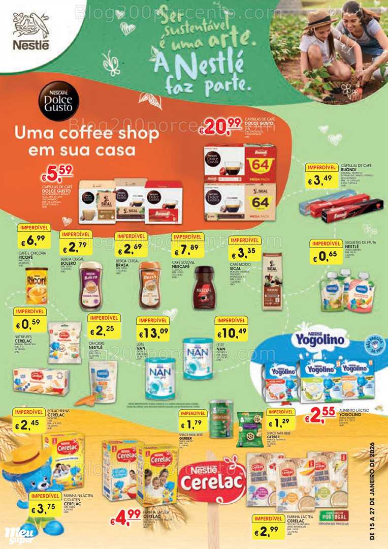 Antevisão Folheto MEU SUPER Extra Promoções de 15 a 27 janeiro