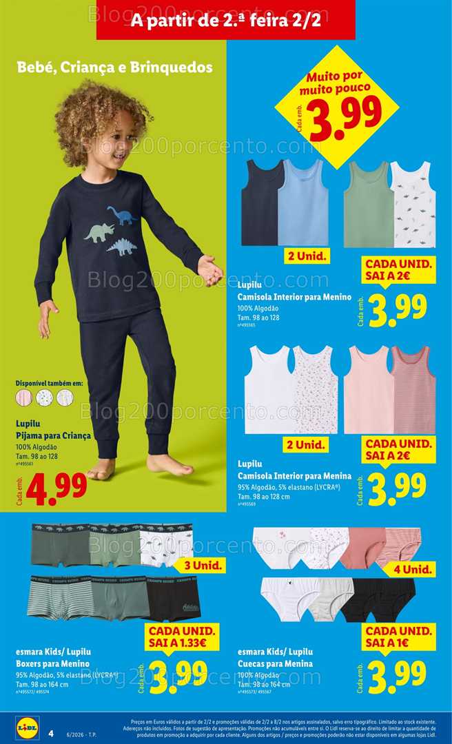 Antevisão Folheto LIDL Bazar Promoções de 2 a 12 janeiro - Edição Digital