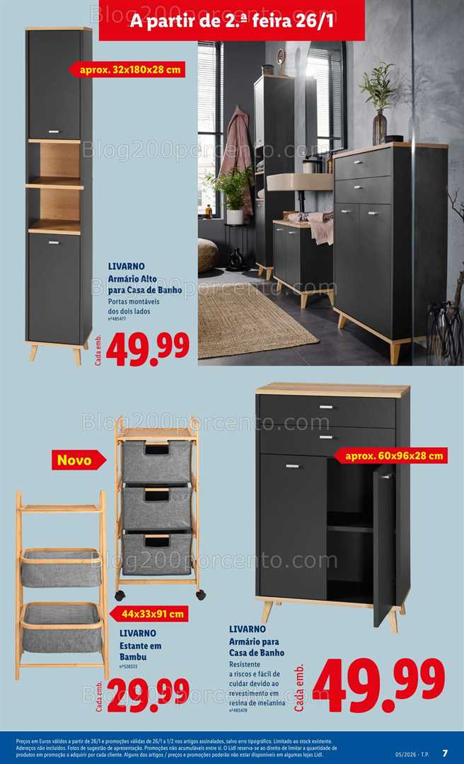 Antevisão Folheto LIDL Promoções de 26 janeiro a 5 fevereiro - Edição Digital