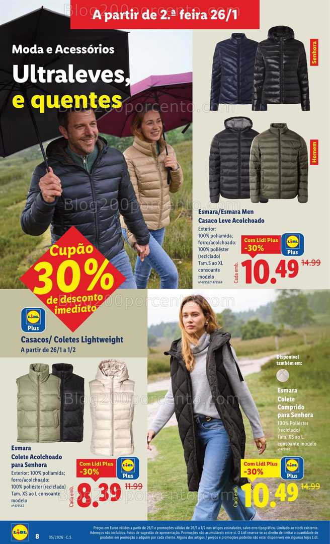 Antevisão Folheto LIDL Promoções de 26 janeiro a 5 fevereiro - Edição Digital