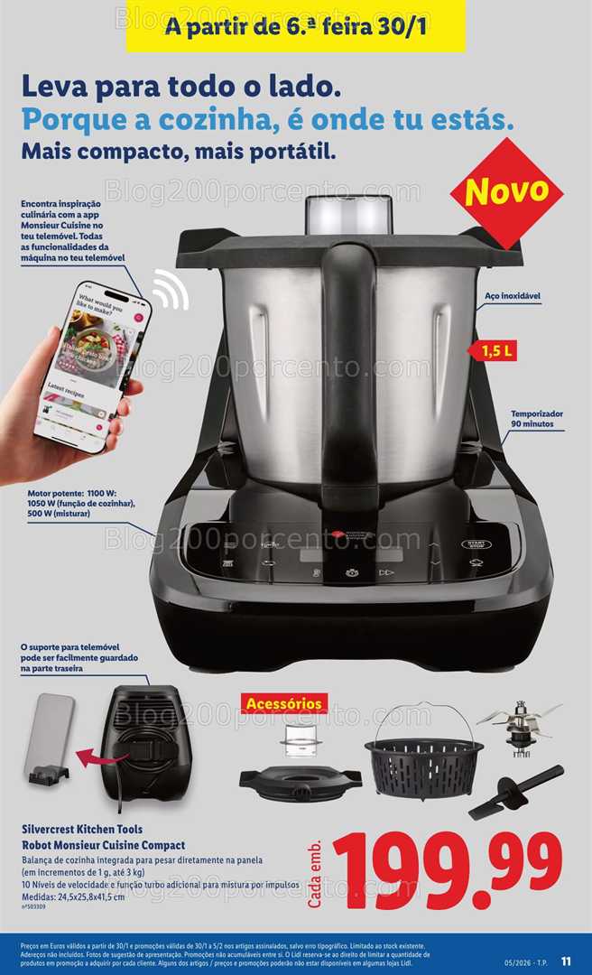 Antevisão Folheto LIDL Bazar Promoções de 30 janeiro a 5 fevereiro - Edição Digital