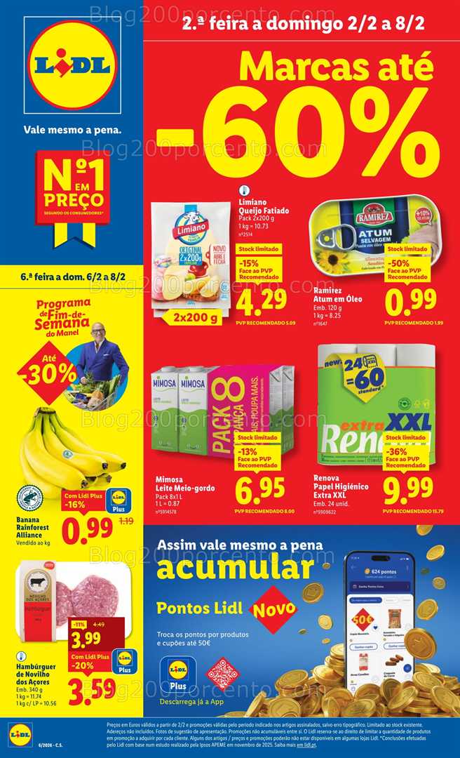 Antevisão Folheto LIDL Promoções de 2 a 8 janeiro - Edição Digital