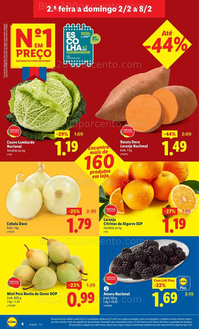 Antevisão Folheto LIDL Promoções de 2 a 8 janeiro - Edição Digital