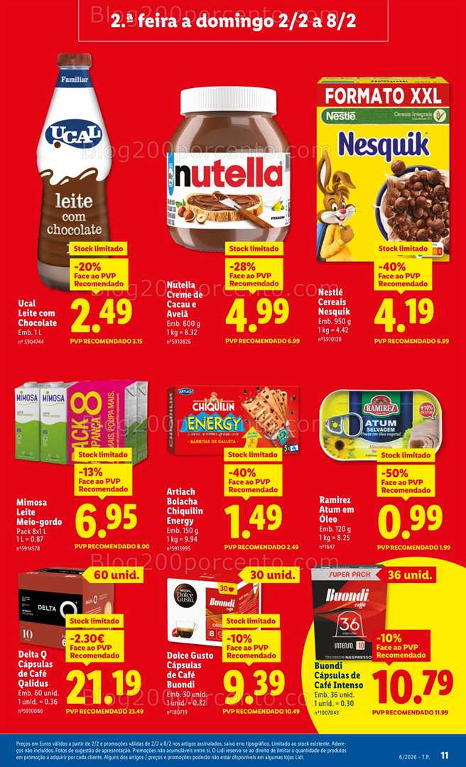 Antevisão Folheto LIDL Promoções de 2 a 8 janeiro - Edição Digital