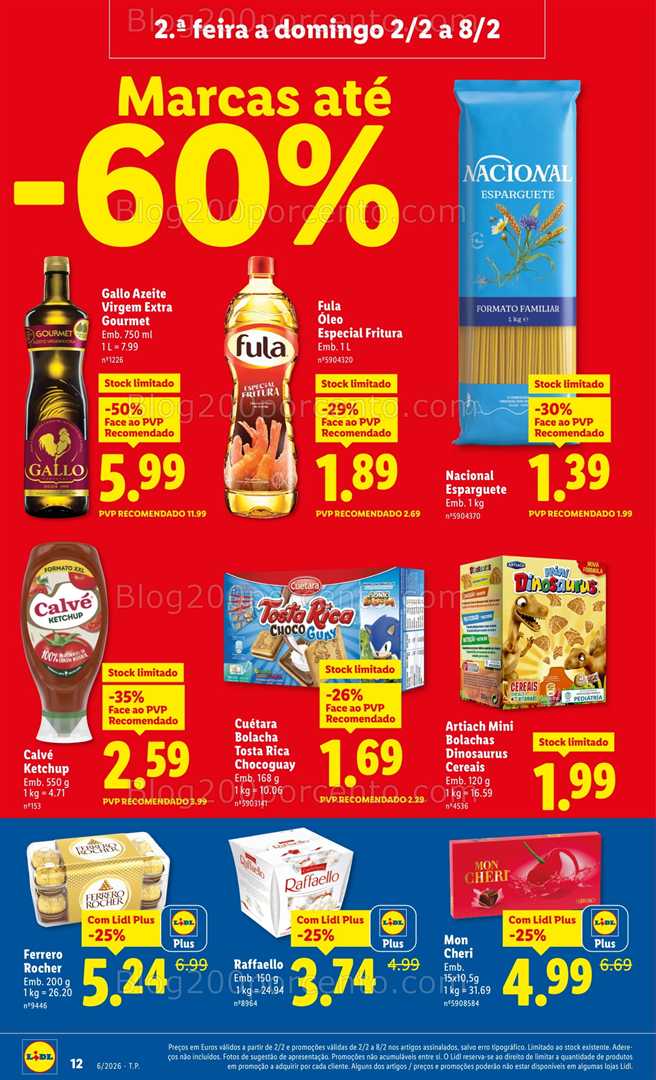 Antevisão Folheto LIDL Promoções de 2 a 8 janeiro - Edição Digital