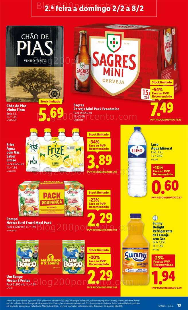 Antevisão Folheto LIDL Promoções de 2 a 8 janeiro - Edição Digital