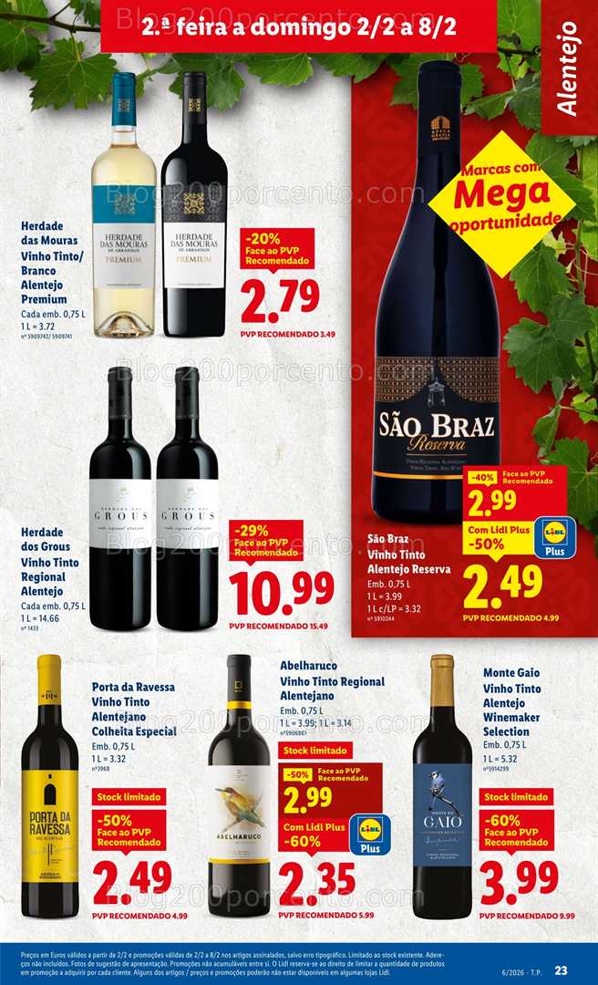 Antevisão Folheto LIDL Promoções de 2 a 8 janeiro - Edição Digital