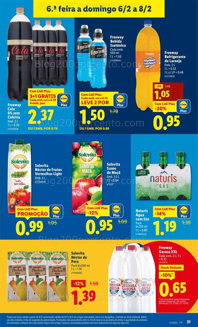 Antevisão Folheto LIDL Promoções de 2 a 8 janeiro - Edição Digital