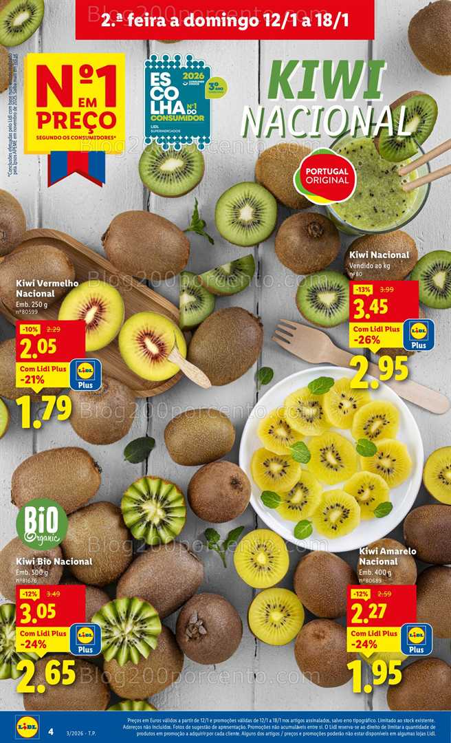 Antevisão Folheto LIDL Promoções de 12 a 18 janeiro - Edição Digital