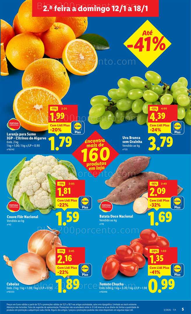 Antevisão Folheto LIDL Promoções de 12 a 18 janeiro - Edição Digital