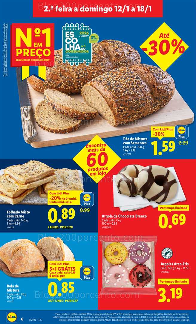 Antevisão Folheto LIDL Promoções de 12 a 18 janeiro - Edição Digital