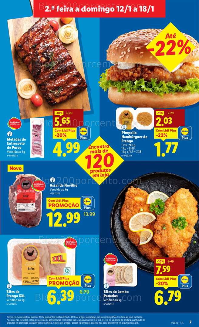 Antevisão Folheto LIDL Promoções de 12 a 18 janeiro - Edição Digital