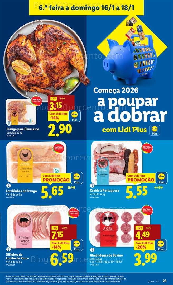 Antevisão Folheto LIDL Promoções de 12 a 18 janeiro - Edição Digital