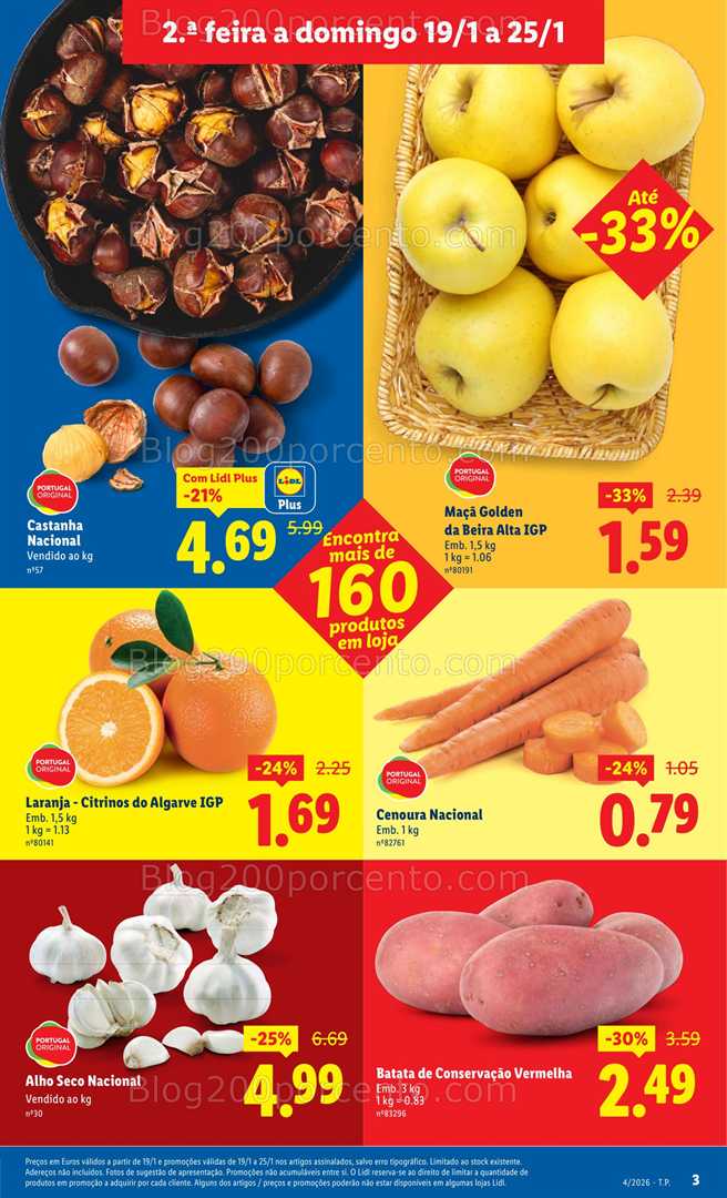 Antevisão Folheto LIDL Promoções de 19 a 25 janeiro