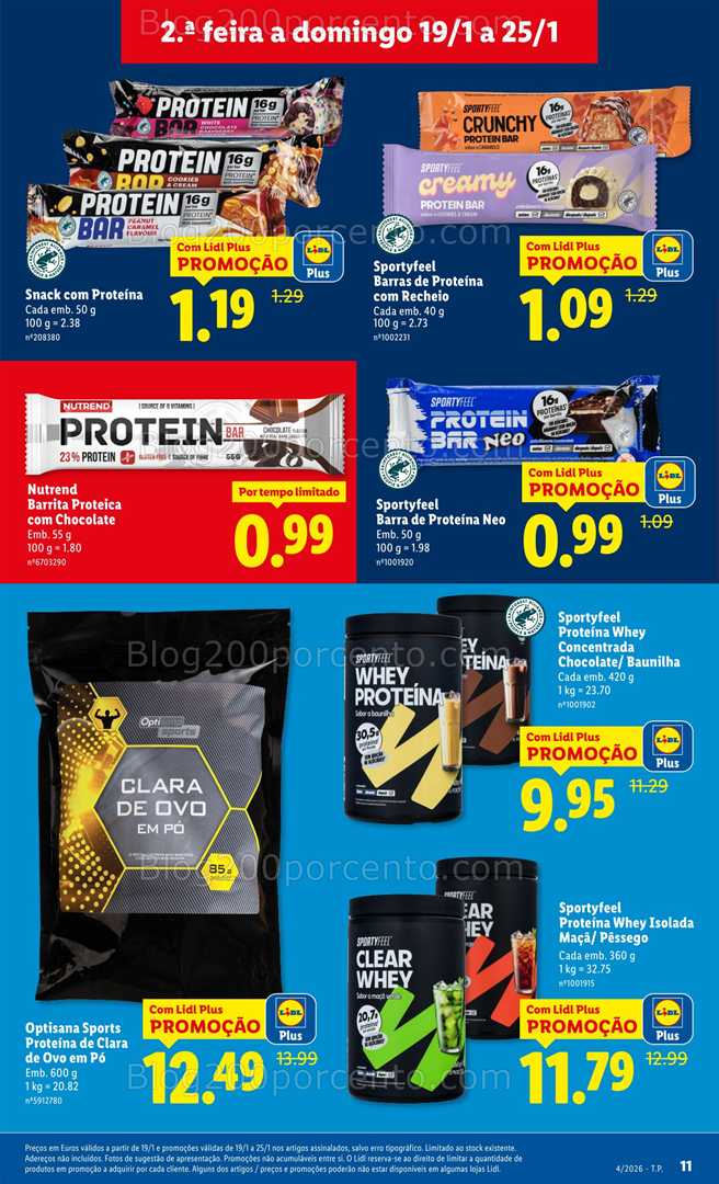 Antevisão Folheto LIDL Promoções de 19 a 25 janeiro