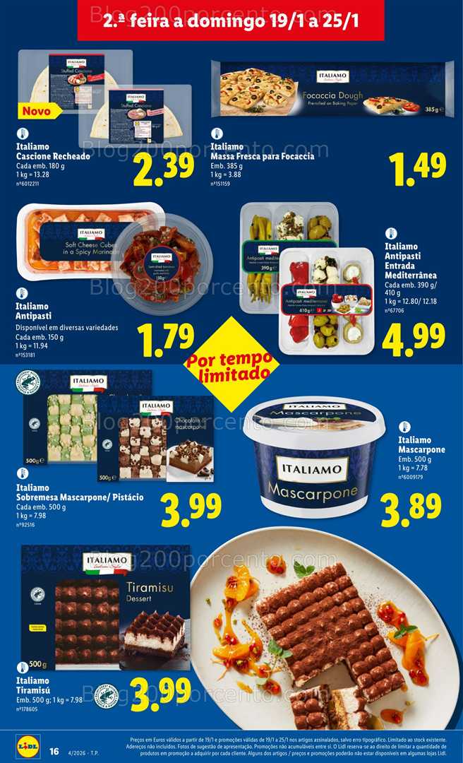 Antevisão Folheto LIDL Promoções de 19 a 25 janeiro