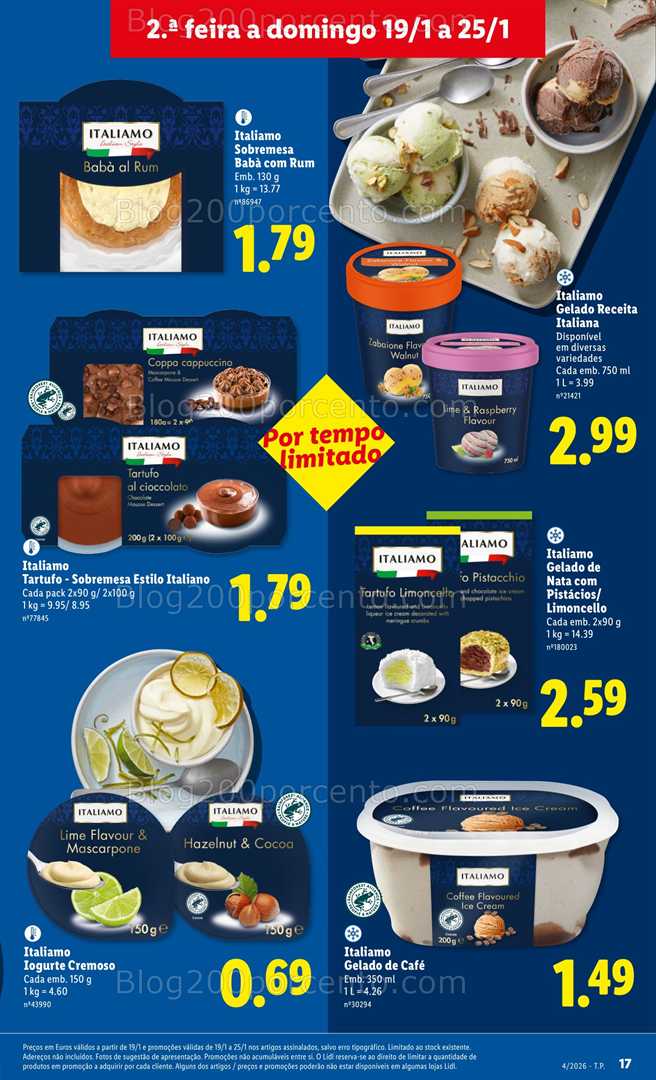 Antevisão Folheto LIDL Promoções de 19 a 25 janeiro