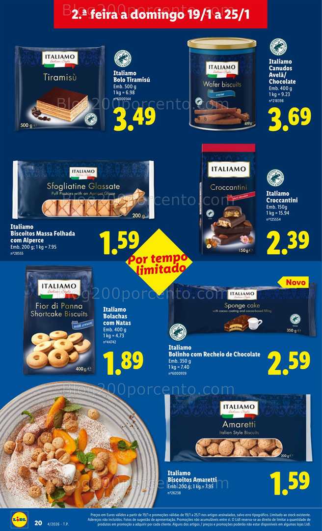 Antevisão Folheto LIDL Promoções de 19 a 25 janeiro