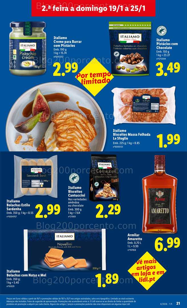 Antevisão Folheto LIDL Promoções de 19 a 25 janeiro