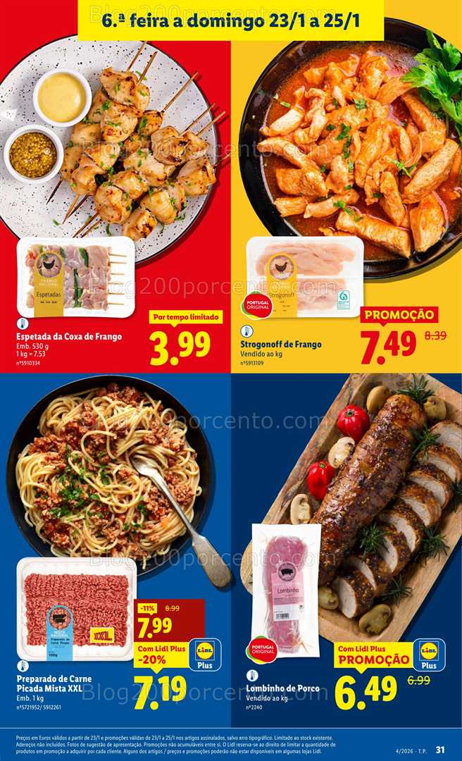 Antevisão Folheto LIDL Promoções de 19 a 25 janeiro