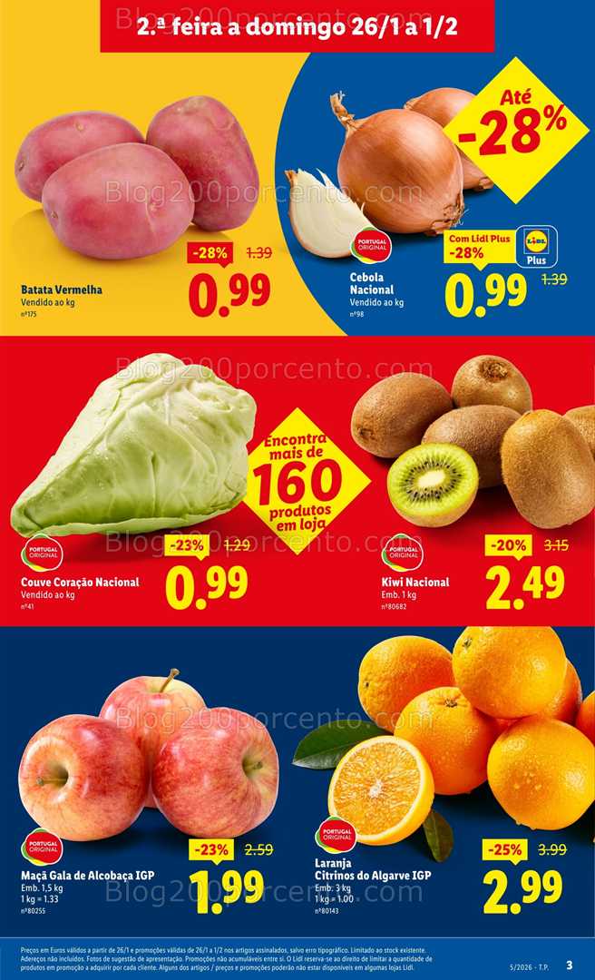 Antevisão Folheto LIDL Promoções de 26 janeiro a 1 fevereiro - Edição Digital